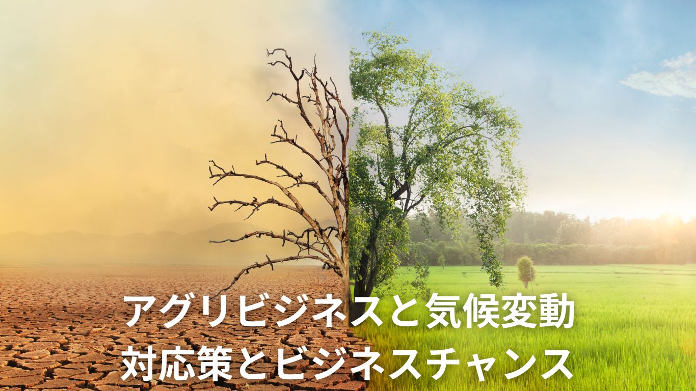 アグリビジネスと気候変動：対応策とビジネスチャンス